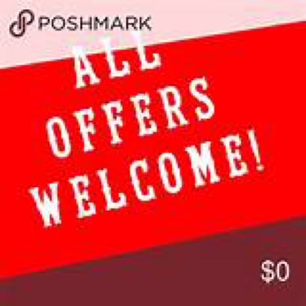 Offers are welcomed